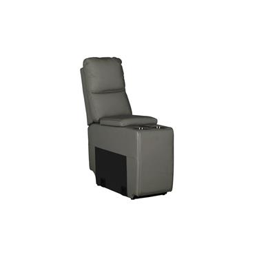 Rusto Console Sectional (with USB Charger) Ash Leather